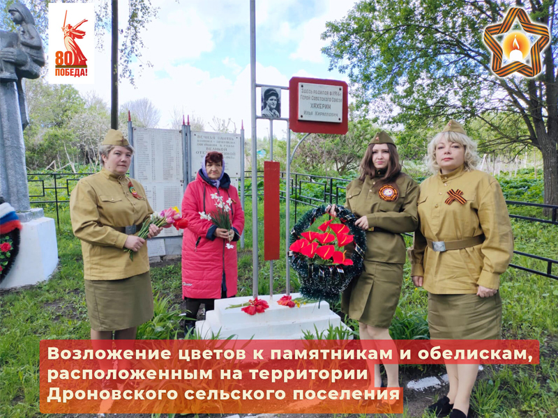 Возложение цветов.